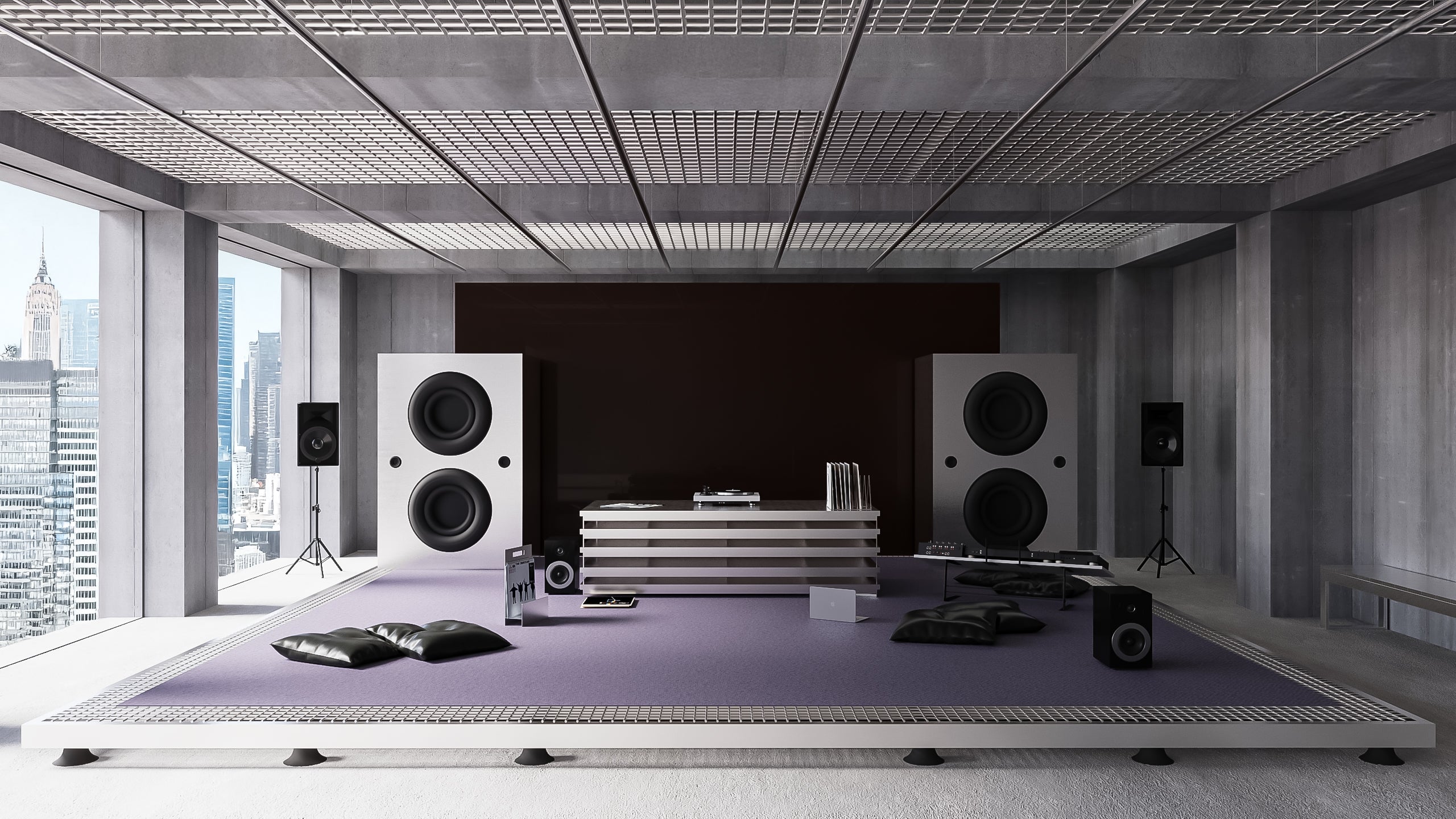 Sound and Space: A Conceptual Listening Room